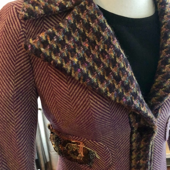 ETRO WOOL COAT - a showstopper from the 2005 Fall collection - Picture 7 of 11